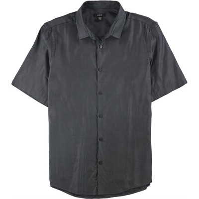 Alfani Mens Vasper Twill Button Up Shirt