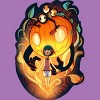 Girl's Design By Humans Halloween Spirit By AshenWorks T-Shirt - 2 of 2