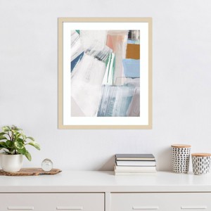 Amanti Art Buildings II by Cartissi Wood Framed Wall Art Print - 1 of 4