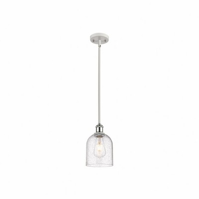 Bella - 1 Light Stem Hung Mini Pendant In Industrial Style-9.5 Inches Tall and 5.5 Inches Wide