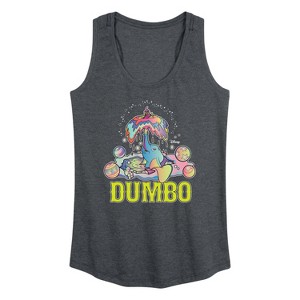 Women's - Disney - Dumbo Graphic Racerback Tank - 1 of 4
