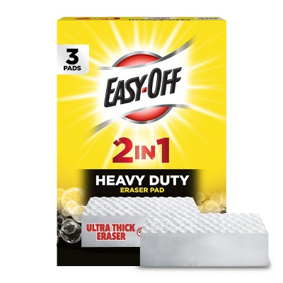 Easy-Off Unscented Heavy Duty Eraser Sponge Appliance Cleaners - 3ct: Box, Stainless Steel, Oven, 3 of 16