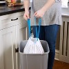 Hefty Strong Tall Kitchen Drawstring Trash Bags - 13gal/120ct - image 4 of 4