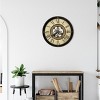 Howard Miller 625542 Brass Works Wall Clock 625542 - 3 of 3