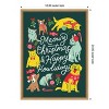 Amanti Art Meowy Howlidays by Maria Filar Canvas Art Framed - 3 of 4