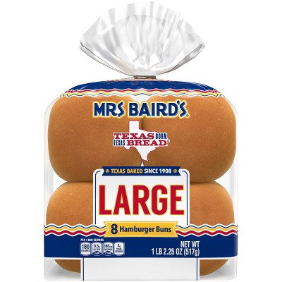 Mrs. Baird's Large Hamburger Buns - 18.25oz