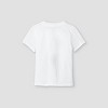 Toddler Girls' Aaliyah Short Sleeve Graphic T-Shirt - White 18M