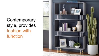 Simple living on sale margo bookshelf