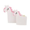 Little Love by NoJo White Unicorn Felt Storage Caddy 2pc - 2 of 4