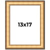 PosterPalooza | Traditional Gold Picture Frame - UV Acrylic, Foam Board Backing, Hanging Hardware - 2 of 4