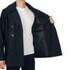 Alpine Swiss Mason Mens Wool Blend Classic Pea Coat Jacket - 4 of 4