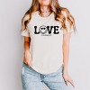Simply Sage Market S.W.Smiley Love Smile Short Sleeve Tee - 2 of 4
