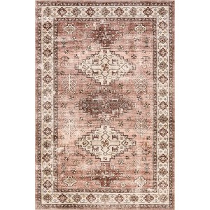 Nuloom Barbary Distressed Machine Washable Area Rug - 1 of 4