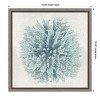 Amanti Art Coral Mint I by Caroline Kelly Canvas Wall Art Print Framed 16 x 16-in. - 3 of 4