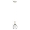 Livex Lighting Whitfield 1 - Light Pendant in  Polished Nickel - 3 of 4
