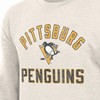 NHL Pittsburgh Penguins Men's Long Sleeve Oat Crew Neck Fleece - 3 of 3