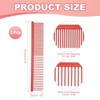 Unique Bargains Stainless Steel Rounded Ends Gentle Care Pet Comb 3 Pcs - 2 of 4