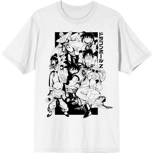 Dbz Color Me Men's White Crew Neck Tee - 1 of 2