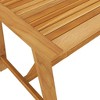 vidaXL Garden Dining Table Natural wood Solid acacia wood Medium Durable - 4 of 4