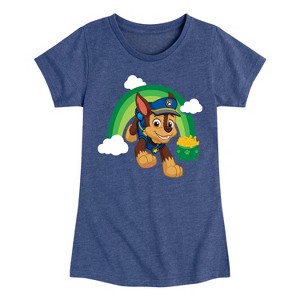 Girls' - Nickelodeon - Paw Patrol Fitted Short Sleeve Graphic T-Shirt - 1 of 4