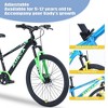 Kids Mountain Bike, Single Speed Bikes with 24 Inch Wheel Outdoor Traveling Cycling Hiking Exercise Bicycles for 9-12 Age - 4 of 4