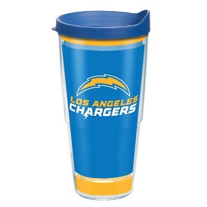 NFL Los Angeles Chargers Classic Tumbler with Lid - 24oz - 1 of 2