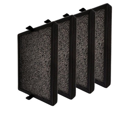 Nispira KF250 True HEPA Replacecment Filter Set Compatible with Kenmore 1200e Series Air Purifier PM2010 KALADO KCA01 Air Purifiers, Pack of 4
