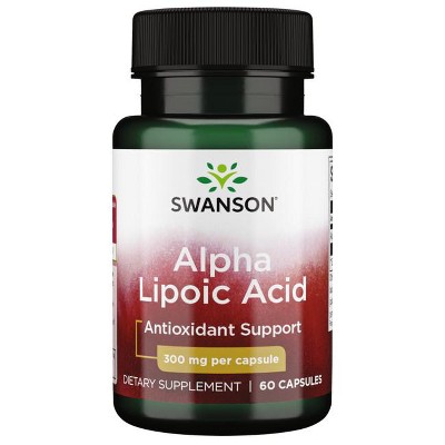 Swanson Dietary Supplements Alpha Lipoic Acid 300 mg