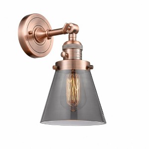 Cone - 1 Light Wall Sconce In Industrial Style-10 Inches Tall and 6.25 Inches Wide - 1 of 1
