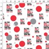 Bon Jovi Mom Needs Wine And Jovi Gift Wrap 30" x 72" - 2 of 4