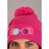 HalloweenCostumes.com One Size Women  Adult Luna Lovegood Winter Hat & Scarf Accessory Set, Black/Green/Pink - 2 of 4
