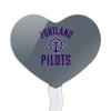 Portland Pilot Heart Love Cupcake Picks Toppers Decoration Set of 6 - 2 of 4