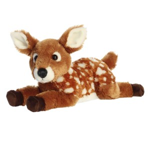Aurora Large Farah Fawn Flopsie Adorable Stuffed Animal Brown 14" - 1 of 4