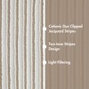 Curtain Window Cationic Dye Clipped Jacquard Design Farmhouse Window Curtain - 4 of 4