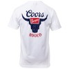 Mens Coors Rodeo Front and Back Print T-Shirt - XLarge - 2 of 4