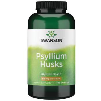 Swanson Psyllium Husks 610 mg 300 Caps