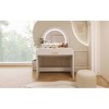 Ridstar 39 in. W Makeup Vanity Table with Drawer For Bedroom-White - 4 of 4