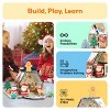 PICASSO-TILES Magnetic Tiles for Kids, Gingerbread House Theme, Construction STEM Building Blocks Educational Toy - 3 of 4