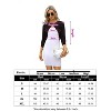 Coolmee Women Hollowed Cropped Cardigan Sweaters Crew Neck Button Down Open Front Knit Bolero Shrugs - 4 of 4