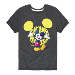 Boys' - Disney - Mickey Logo Short Sleeve Graphic T-Shirt - 1 of 4