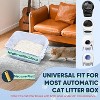 Heavy Duty Cat Litter Box Liners, Drawstring Waste Bags Compatible with Litter Robot 3 and 4 - 3 of 4