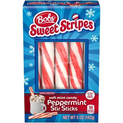 Bob's Sweet Stripes Holiday Peppermint Sticks - 5oz