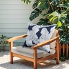 Tramull 2 Pack Outdoor Throw Pillows 18x18 Inch for Garden Furniture, Poolside & Porch Decor - 2 of 4