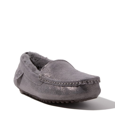 Women's chaia genuine suede best sale moccasin slippers