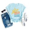 Simply Sage Market Women's Sunshine On My Mind Wavy Short Sleeve Graphic Tee - 3 of 3