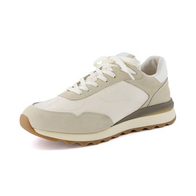 CUSHIONAIRE Men's Crest lace up Sneaker with +Comfort Foam