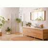 Astor 4-Bulb Glass Vanity Light Fixture - Modern Design for Bathroom, Dimmable, Damp Rated - 4 of 4