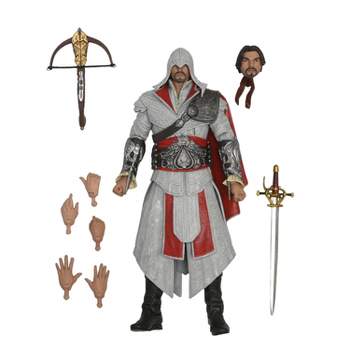 NECA Assassin's Creed Brotherhood Ezio Auditore in Window Box 7" Scale Action Figure