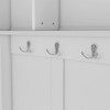 Sapphtopaz Modern Hall Tree with Shoe Bench & Shoe Storage Compartment Multi-Functional Coat Racks with 6 Metal Hooks for Entryway, Hallway - 2 of 4