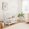 Comfy Cubs Baby Changing Table - Sturdy Wood Construction with Two Open Shelves - 2 of 4